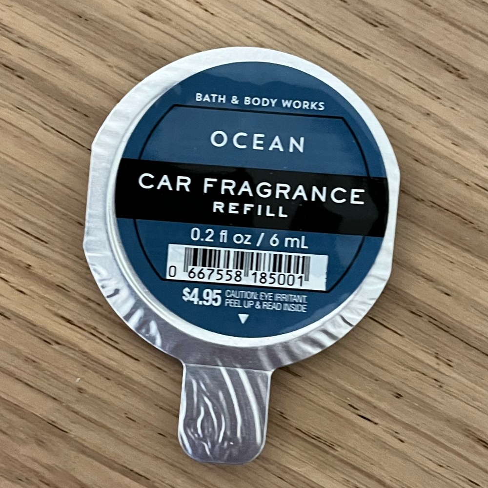 Bath & Body Works Car Fragrance Refill. Ocean.